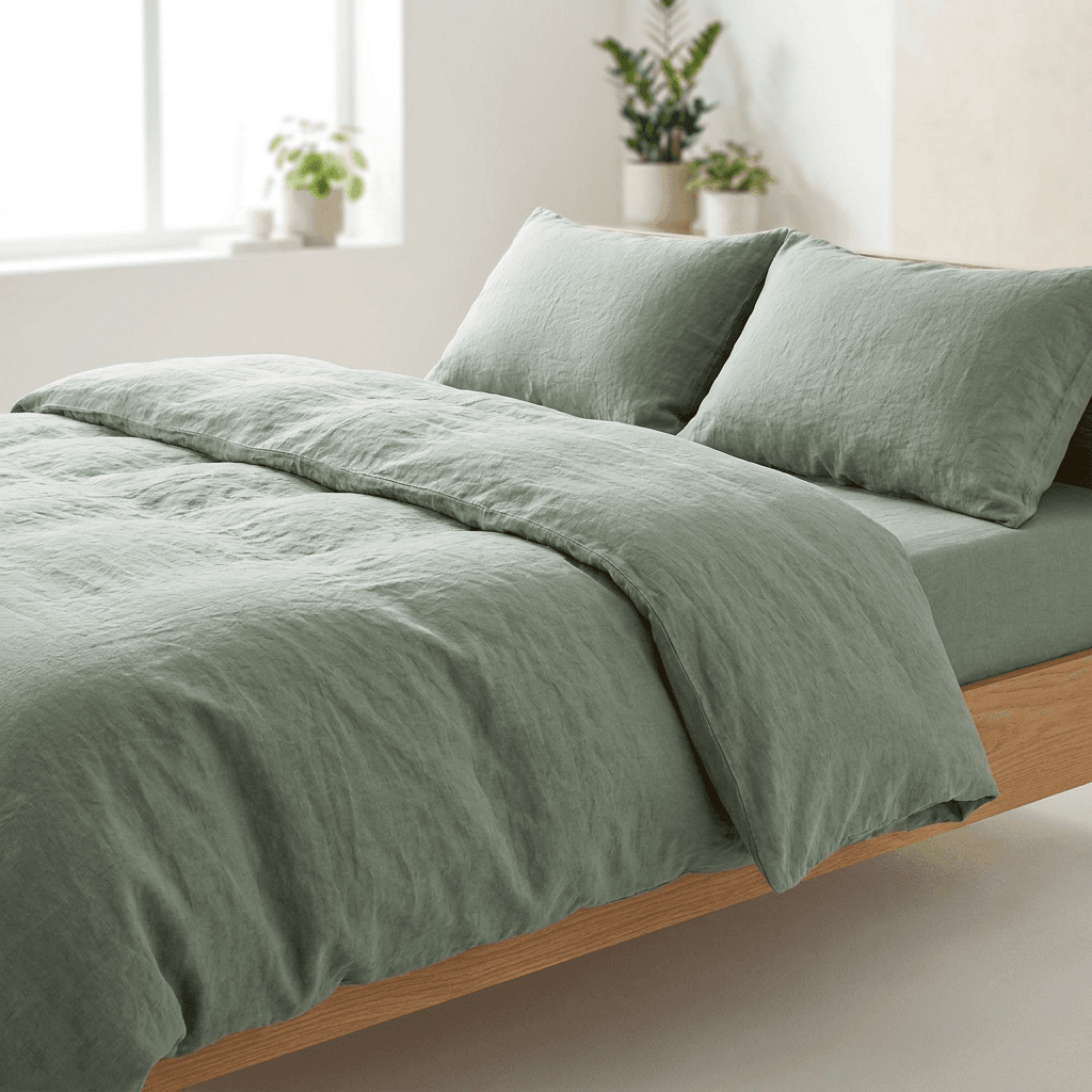100% Linen Bedding Set